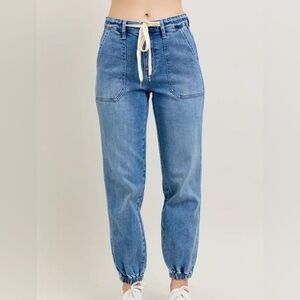 Judy Blue Bobbi High Waisted Denim Joggers